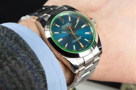 rolex blue milgauss 116400gv|Rolex oyster perpetual Milgauss price.